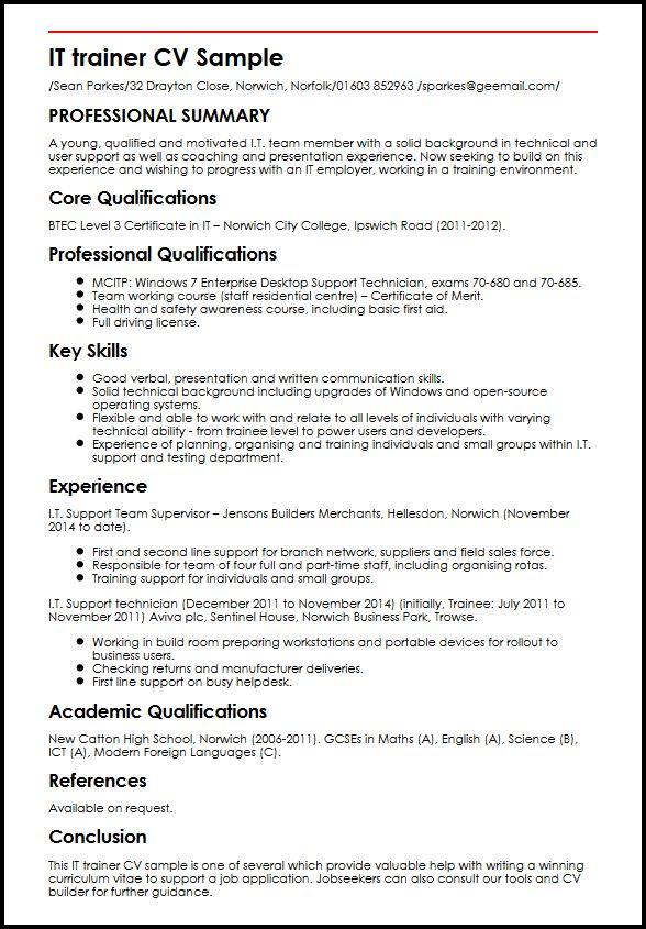 Conclusion Of Cv : Manager Position Resume - Resume format