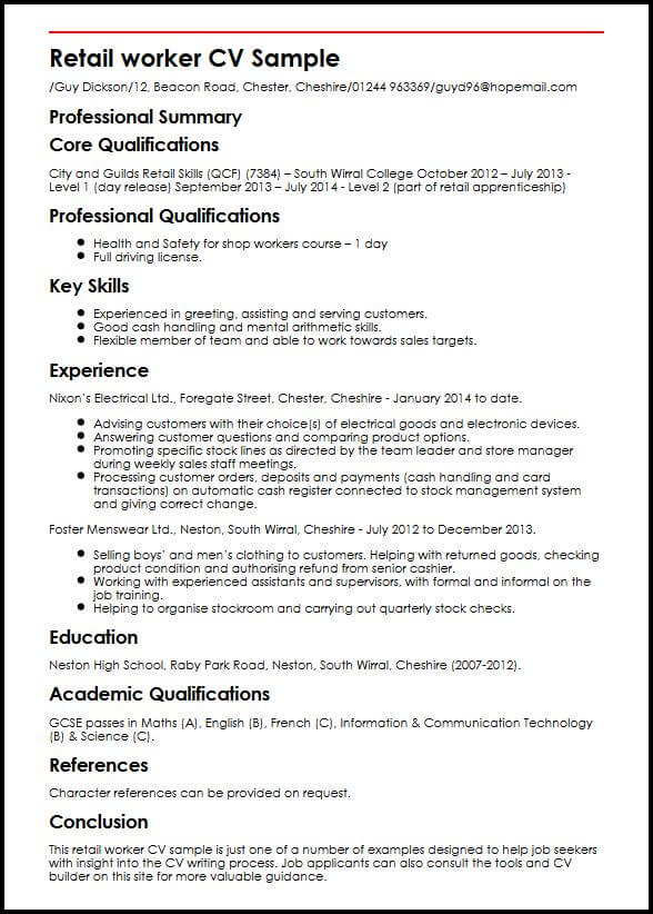 executive cv writing service uk