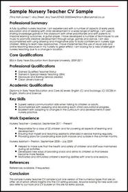 How To Write A Teaching Cv Template Teacher Resume Example 2019 