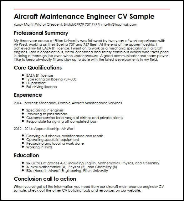 personal statement aerospace engineering