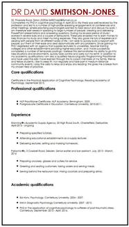 How To Write A Phd Cv