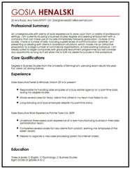 How To Write A Cv University Student Free CV Template For University 