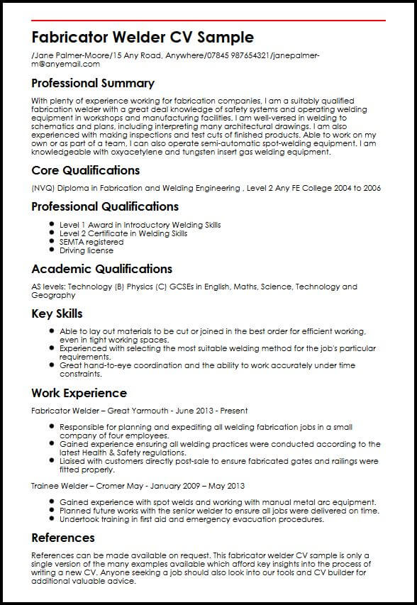 custom resume writing references