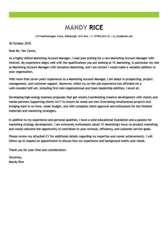 the best cover letter