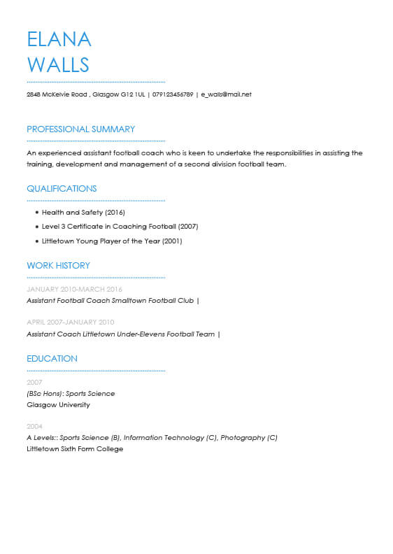 the best cv templates by industry and job titles