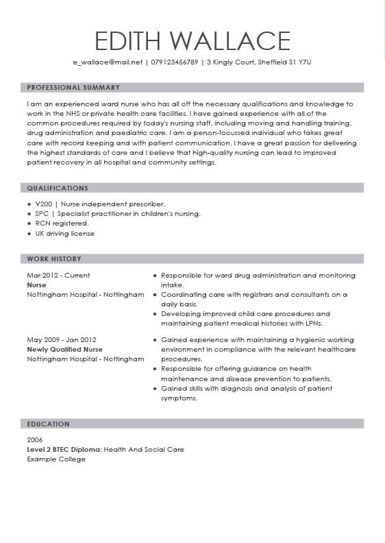 Professional Personal Statement Examples Myperfectcv
