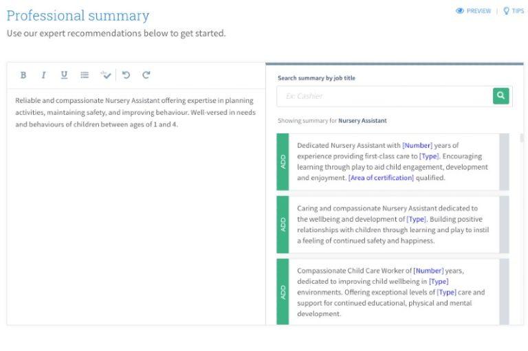 Personal Statement Examples Templates Tips Myperfectcv