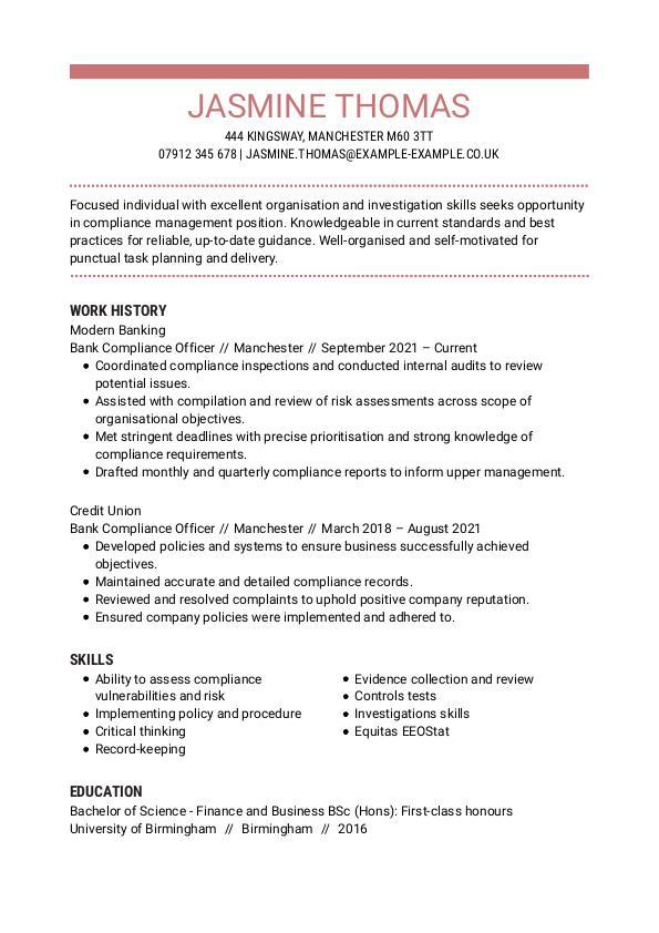 Chief operating officer CV examples and tips | myPerfectCV