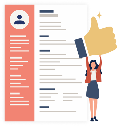 Civil service behaviours CV example