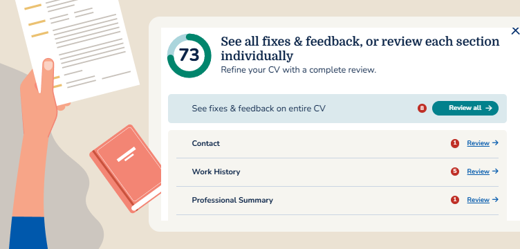 MyPerfectCV AI Suggestions Implementation